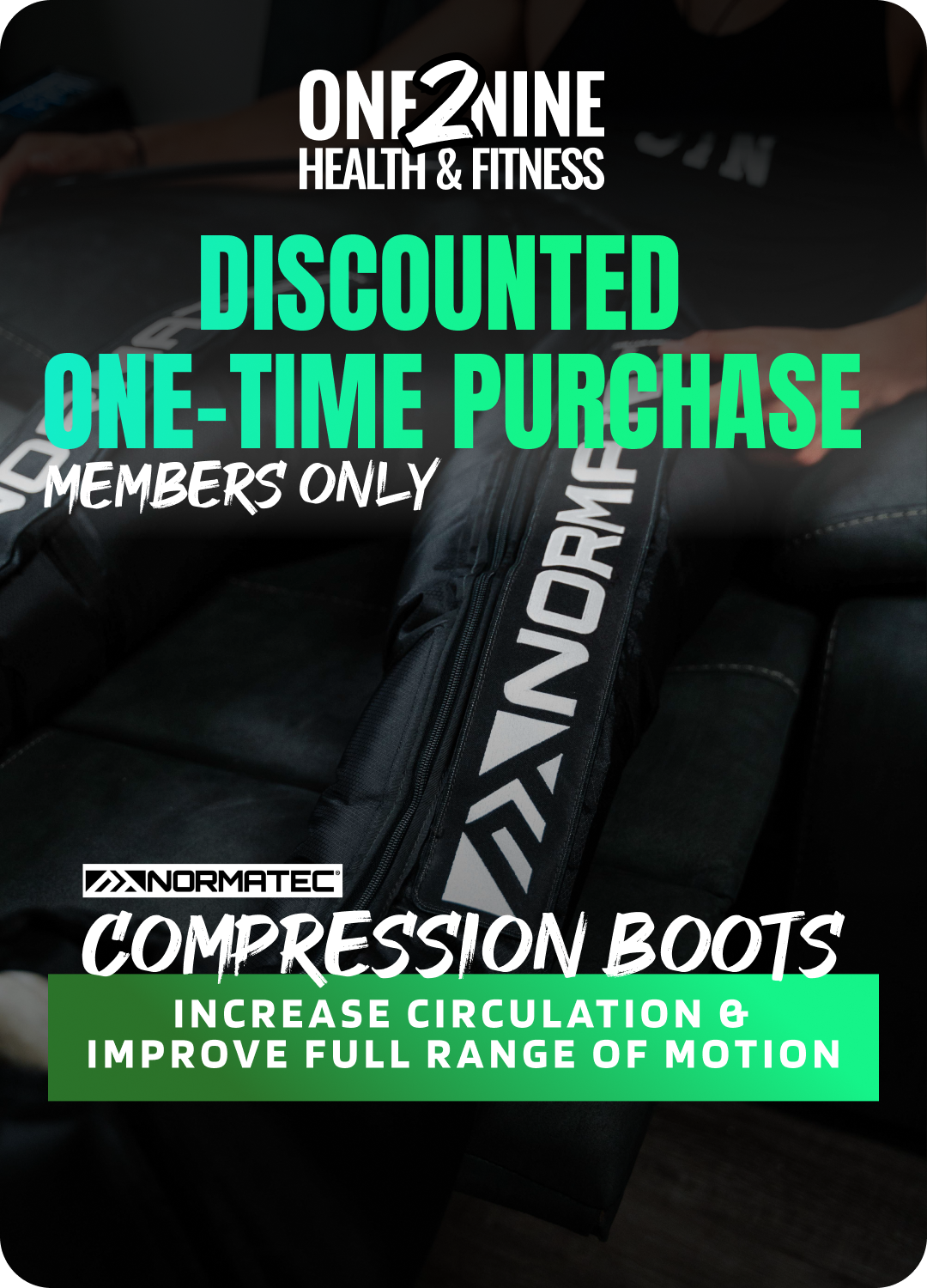 Member One-Time Normatec Compression Boots Purchase