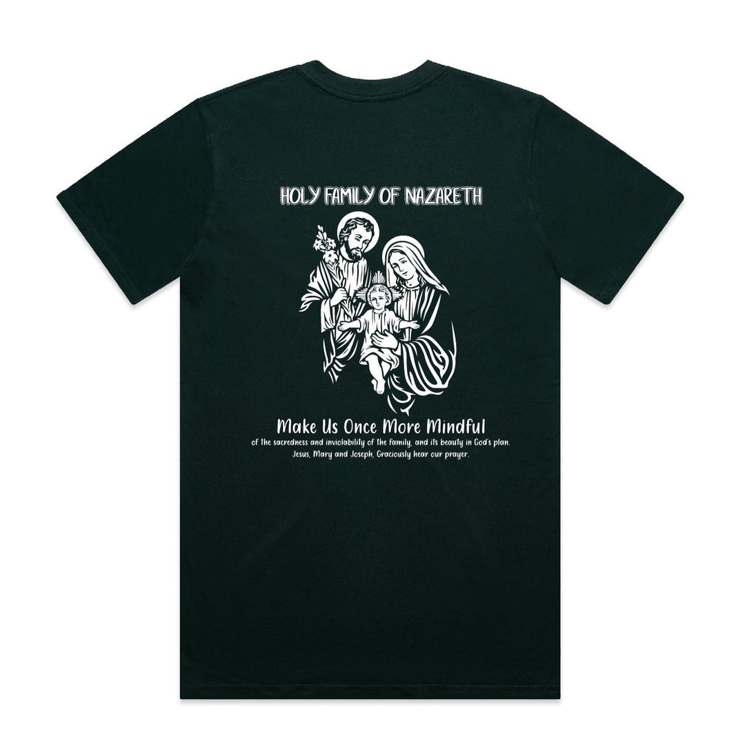 Holy Family of Nazareth Black T-Shirt